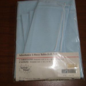 New Inheritance 5 Piece Tablecloth Set